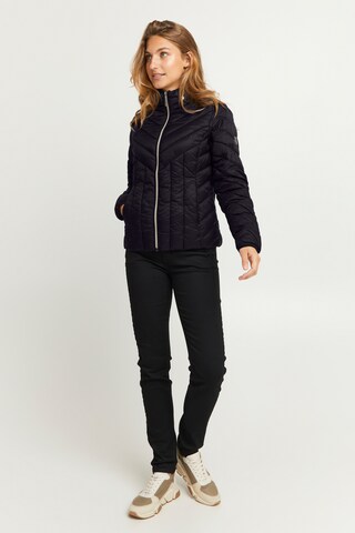 Fransa Steppjacke 'PADMA' in Schwarz