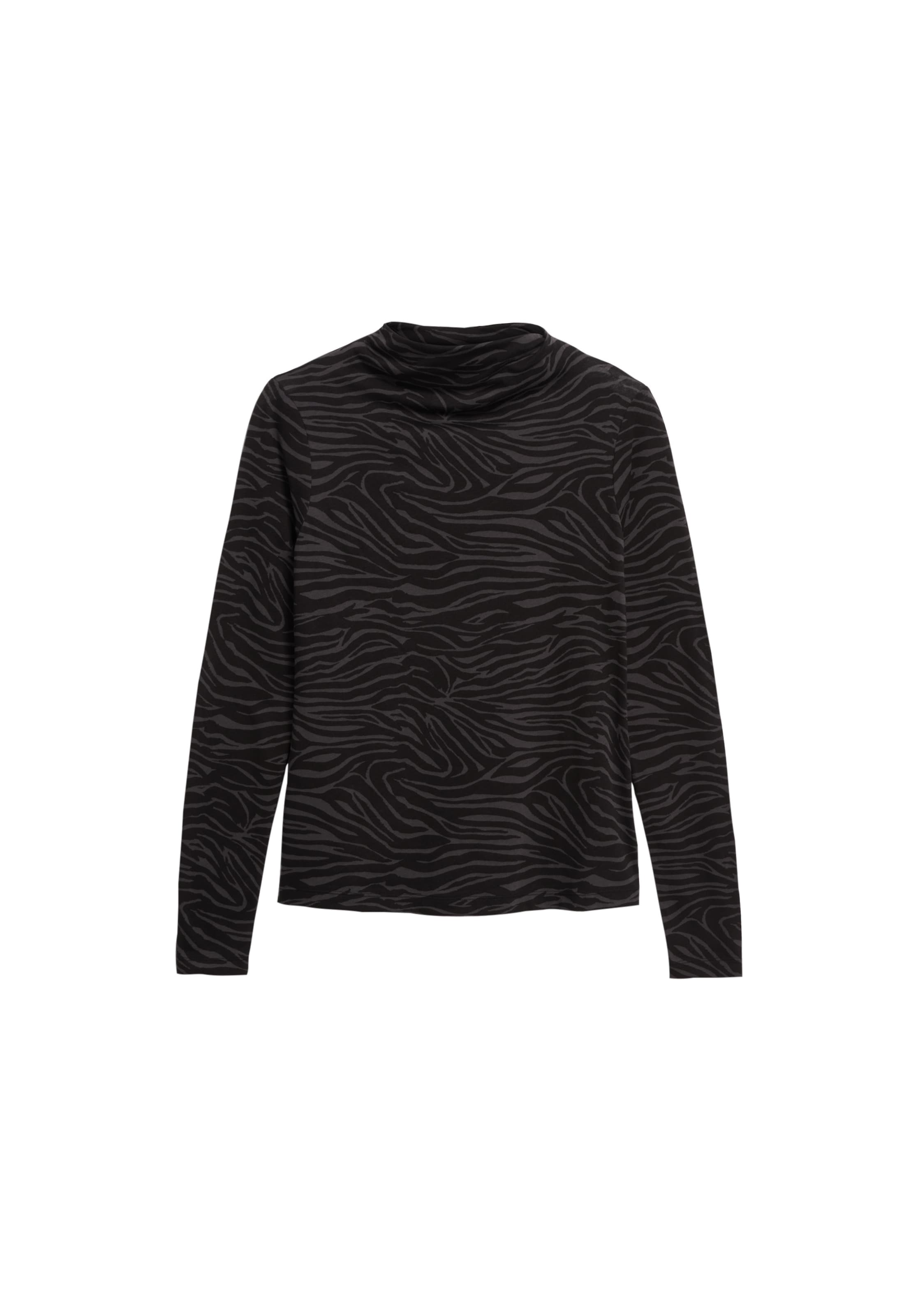 Maglietta 'Calunaa' di ARMEDANGELS in nero: frontale