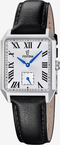 FESTINA Analoog horloge 'Watch On The Square' in Zilver: voorkant