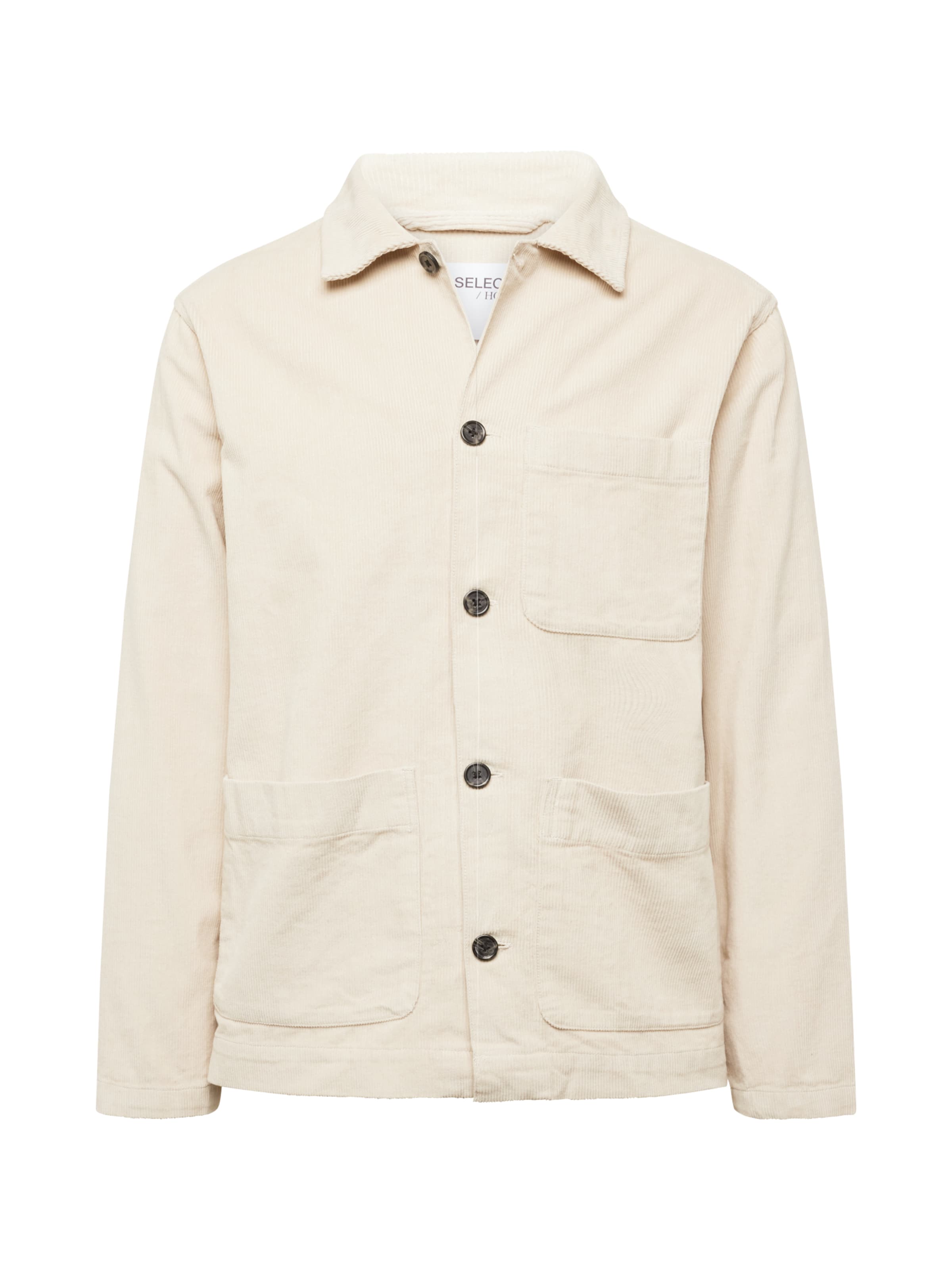 Comfort fit Giacca di mezza stagione 'SLHTony' di SELECTED in beige: frontale