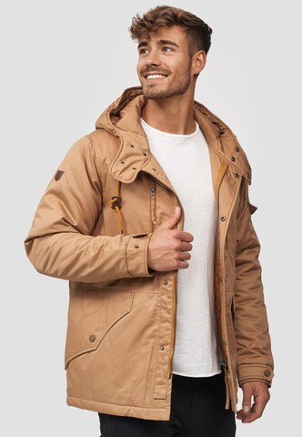 INDICODE JEANS Winterjacke 'Elmhurts' in Beige