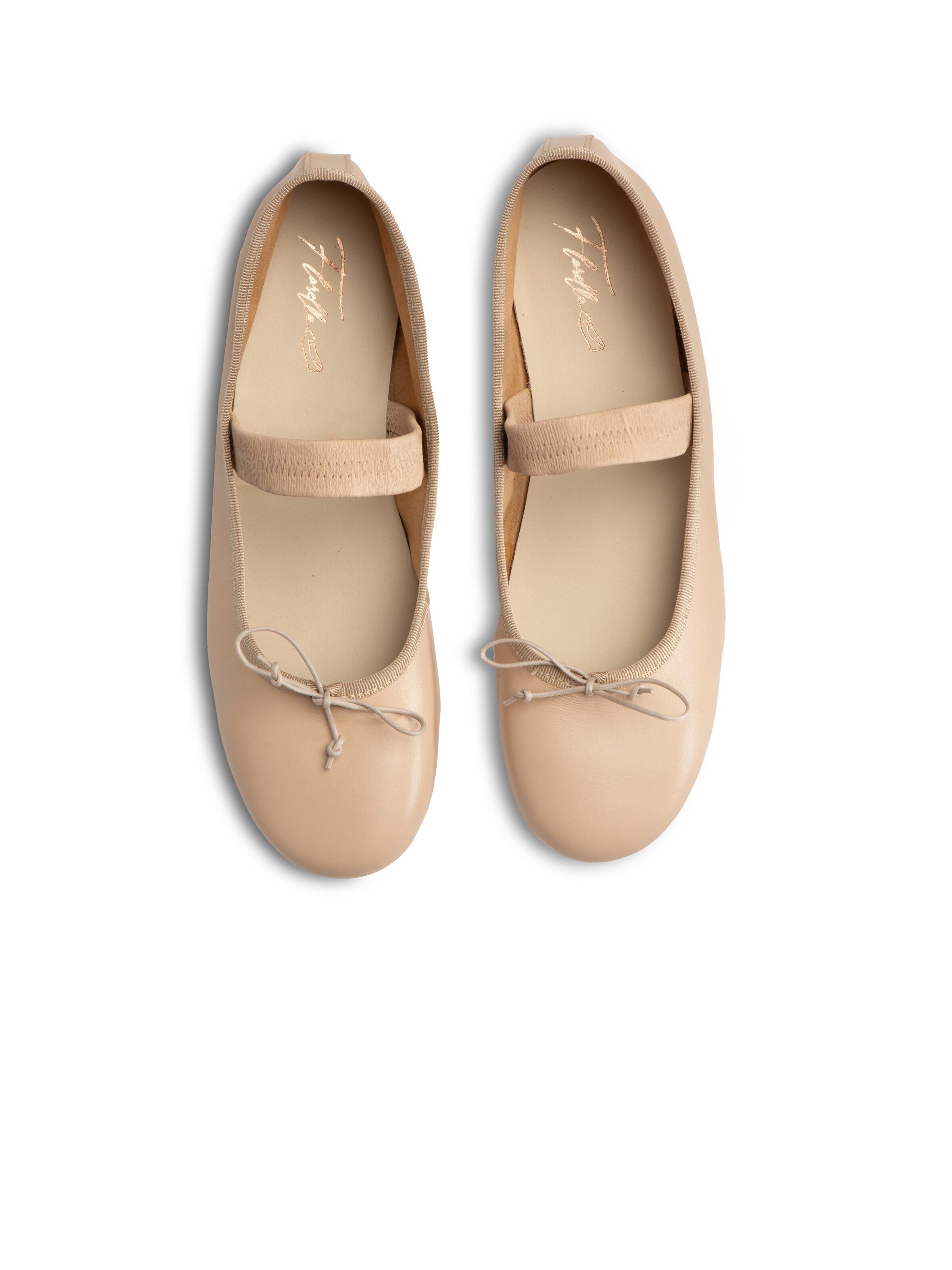 Ballerina 'Malvina' di Flarelle in beige