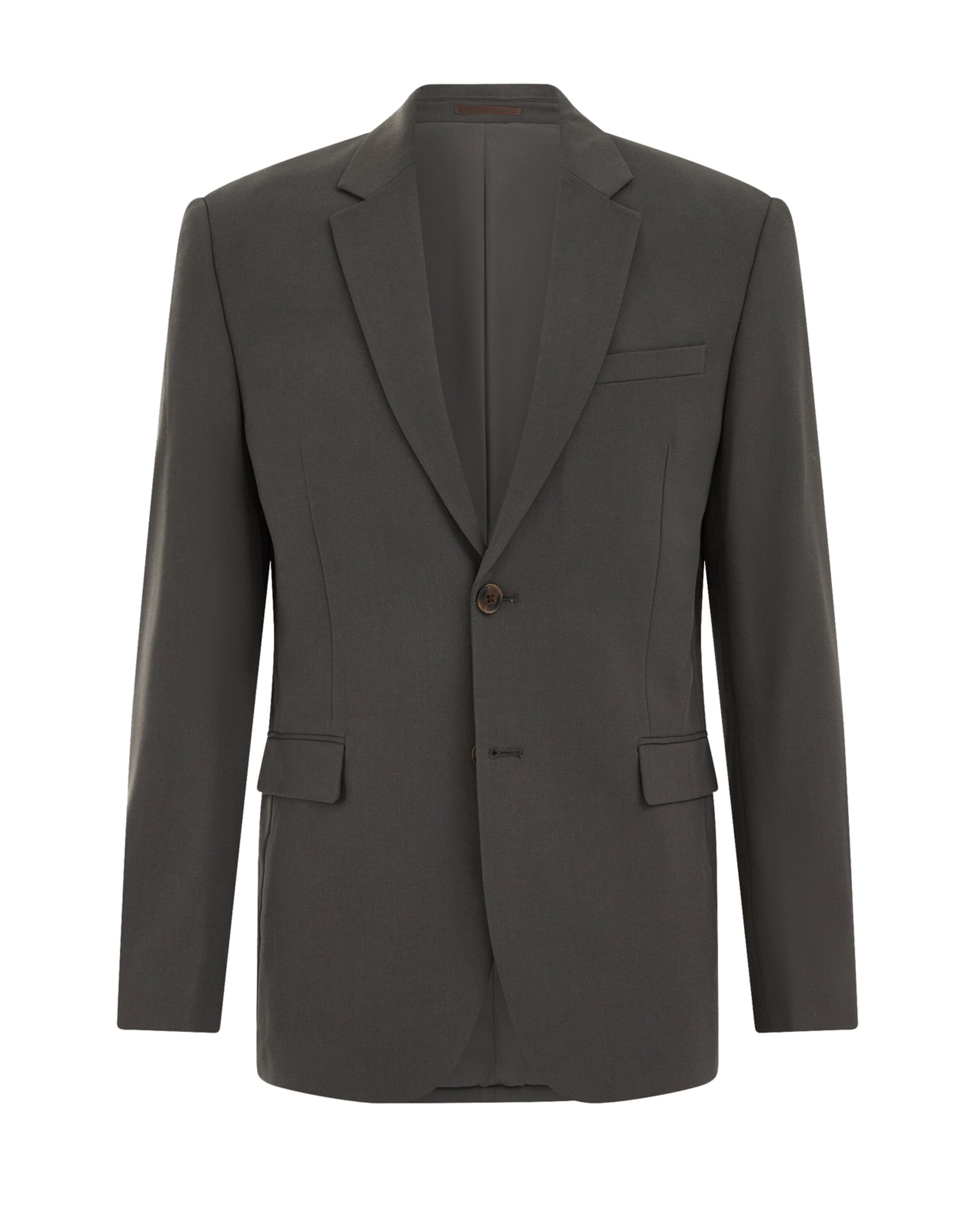 WE Fashion Tavaline suurus Pintsak, värv pruun: eest vaates