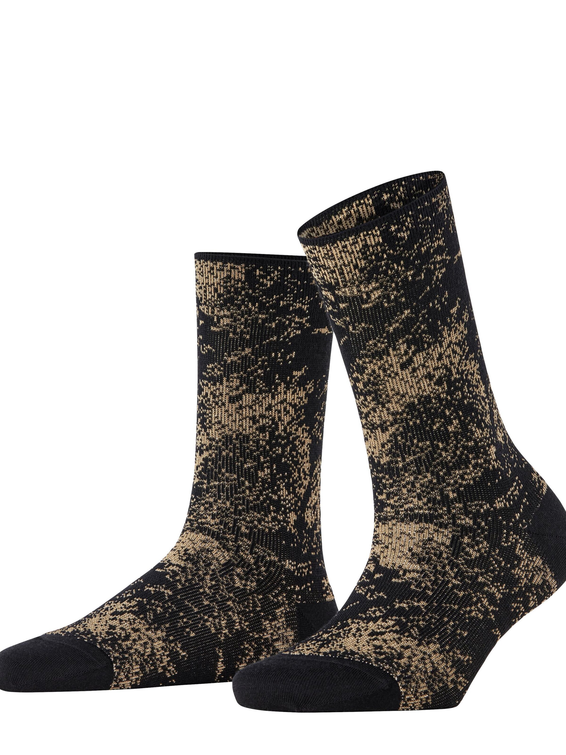 FALKE Socken 'Sparkle Dust'‌‌‌‌‌‌‌‌‌‌ in Schwarz: Vorderseite