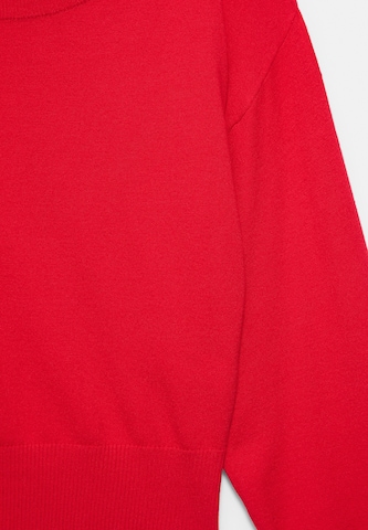 Pull-over Pull&Bear en rouge