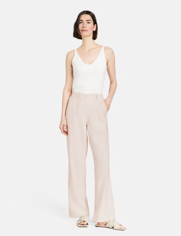 GERRY WEBER Loose fit Pants in Beige