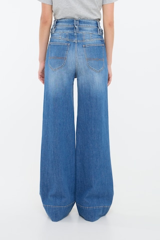Ball Wide leg Jeans 'ALDO' in Blue