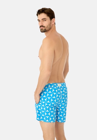 Gassa d'Amante Zwemshorts 'Ischia' in Blauw