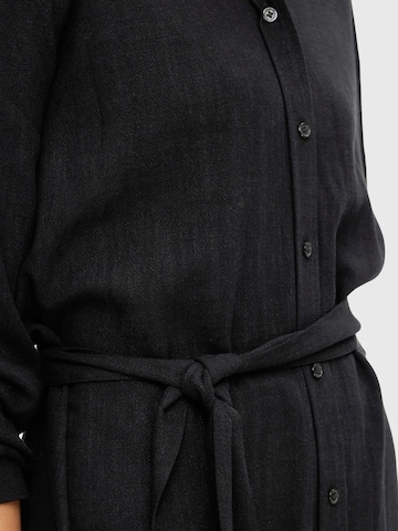 Robe-chemise 'VIVA-TONIA' SELECTED FEMME en noir