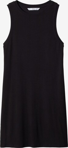 Robe 'TUNDRA' MANGO en noir : devant