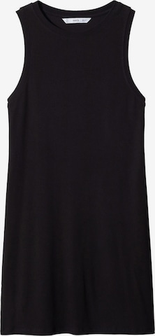 Robe 'TUNDRA' MANGO en noir : devant