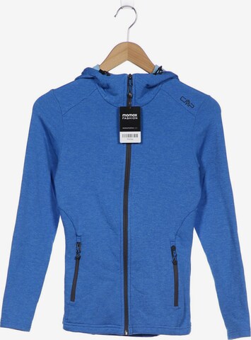 CMP Sweatshirt & Zip-Up Hoodie in XS in Blue: front