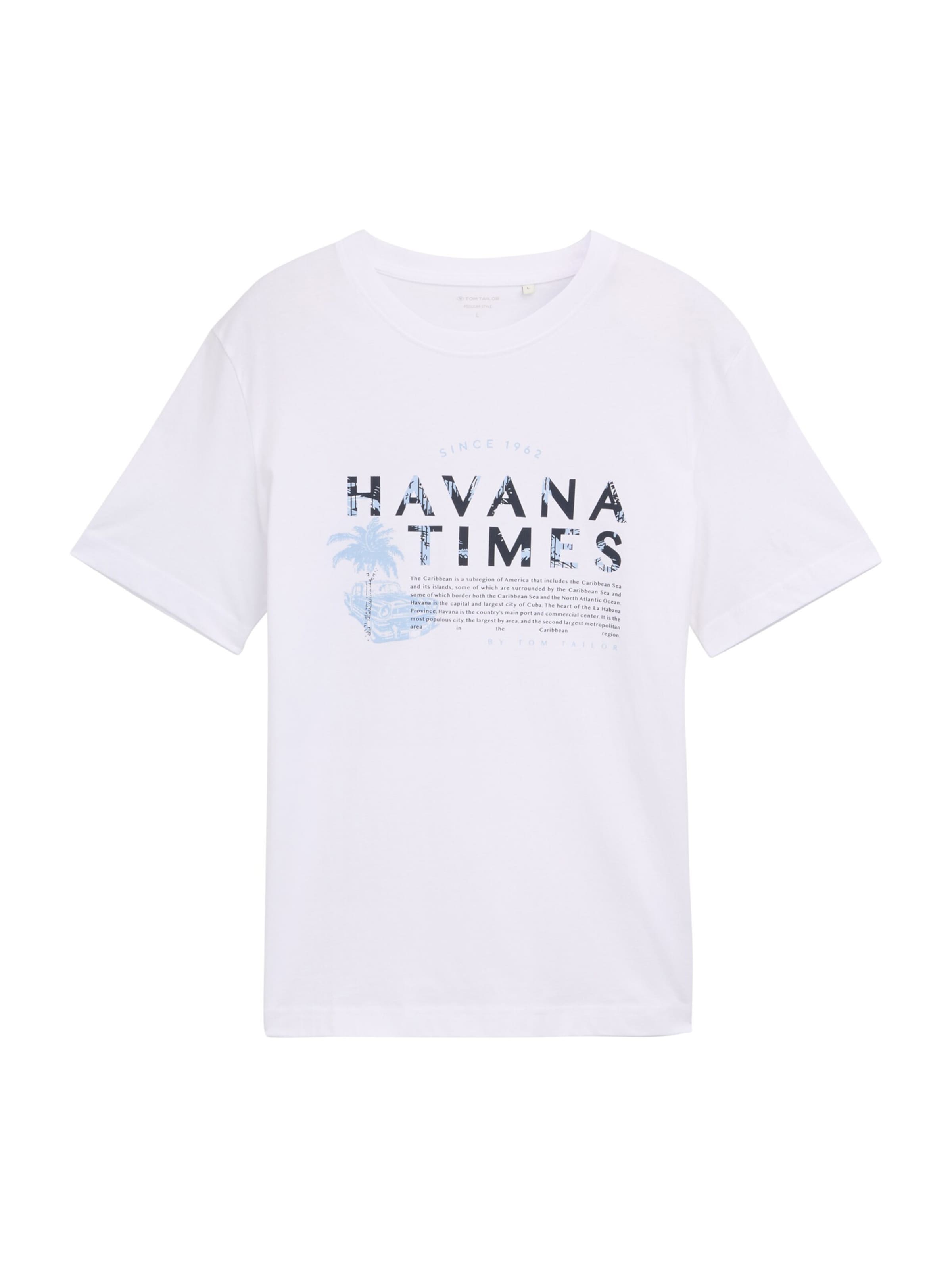 TOM TAILOR Bluser & t-shirts i hvid: forside