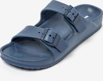 Brasileras Strand-/Badeschuh 'Coastal' in Blau: Vorderseite