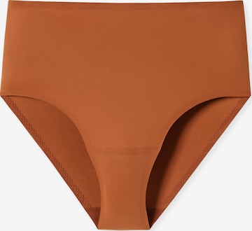 SCHIESSER Regular Panty ' Invisible Soft ' in Brown: front