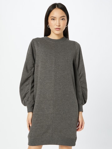 ICHI Dress in Grey: front