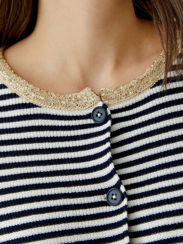 OUI Strickjacke in Blau