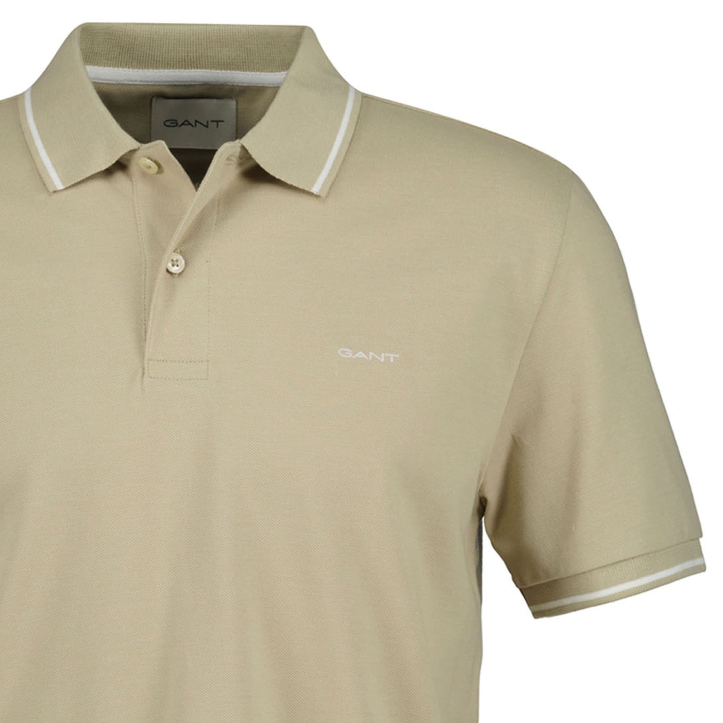 GANT Poloshirt 'Rugger' in Beige