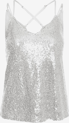 VERO MODA Blouse 'KAJE' in Silver: front