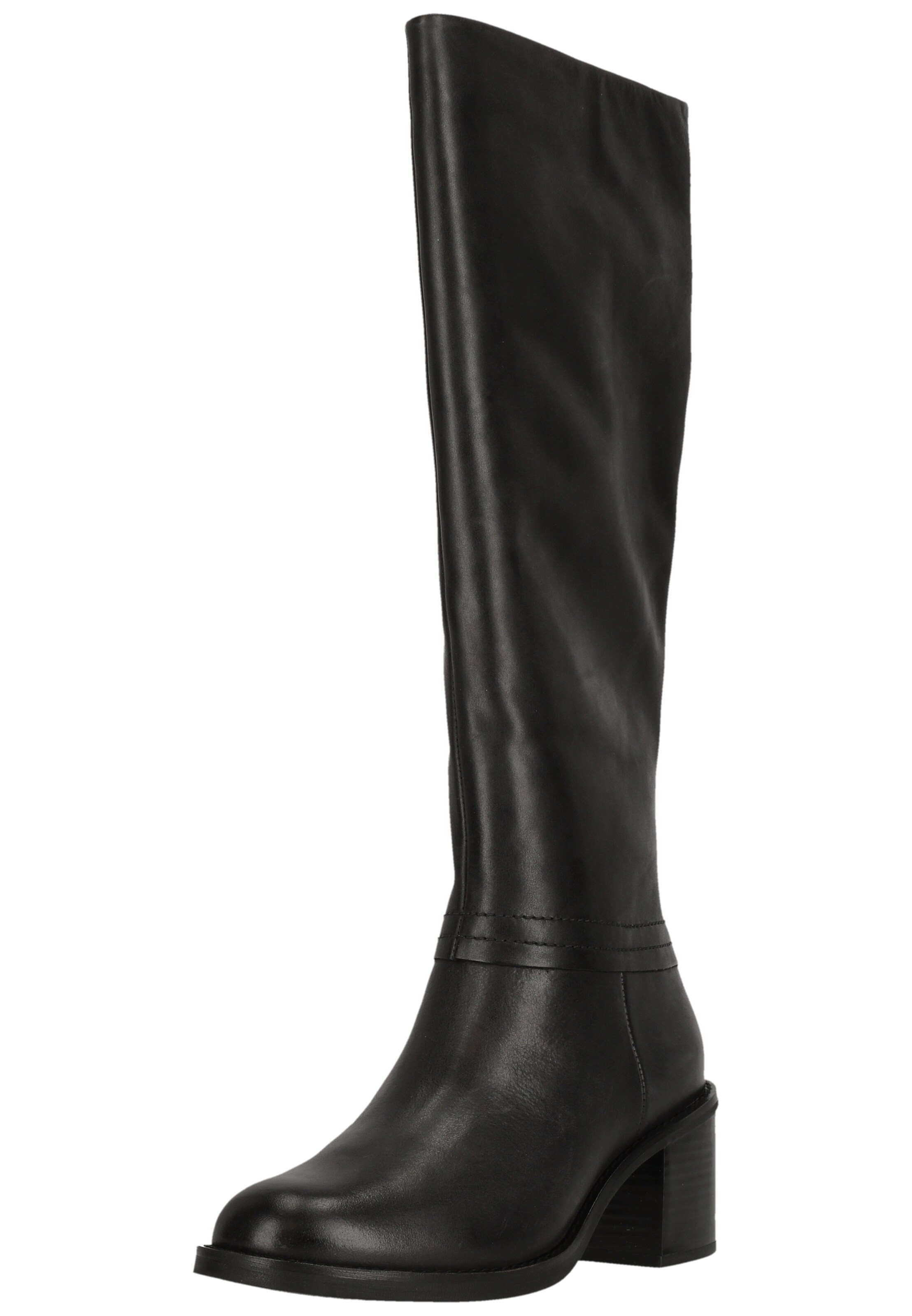 CLARKS Stiefel 'Chamberly High' in Schwarz: Vorderseite