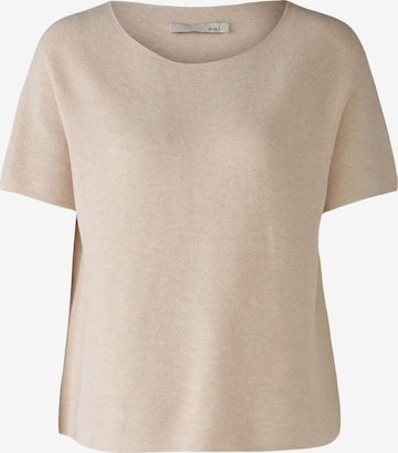 Pullover di OUI in beige: frontale