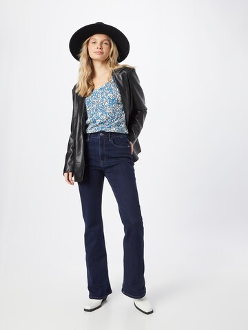 TOM TAILOR DENIM Blouse in Blauw