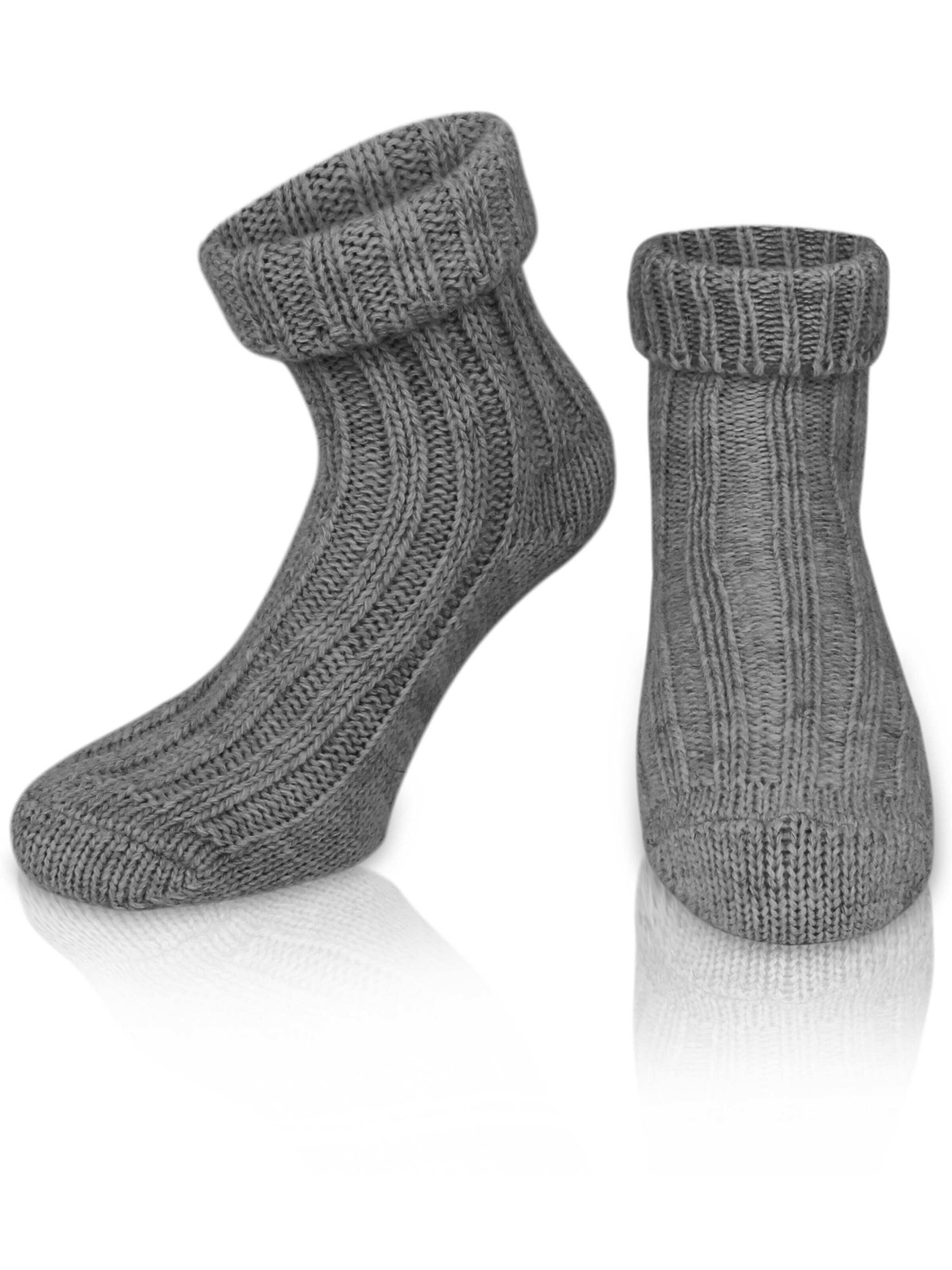 normani Sokken in Grijs