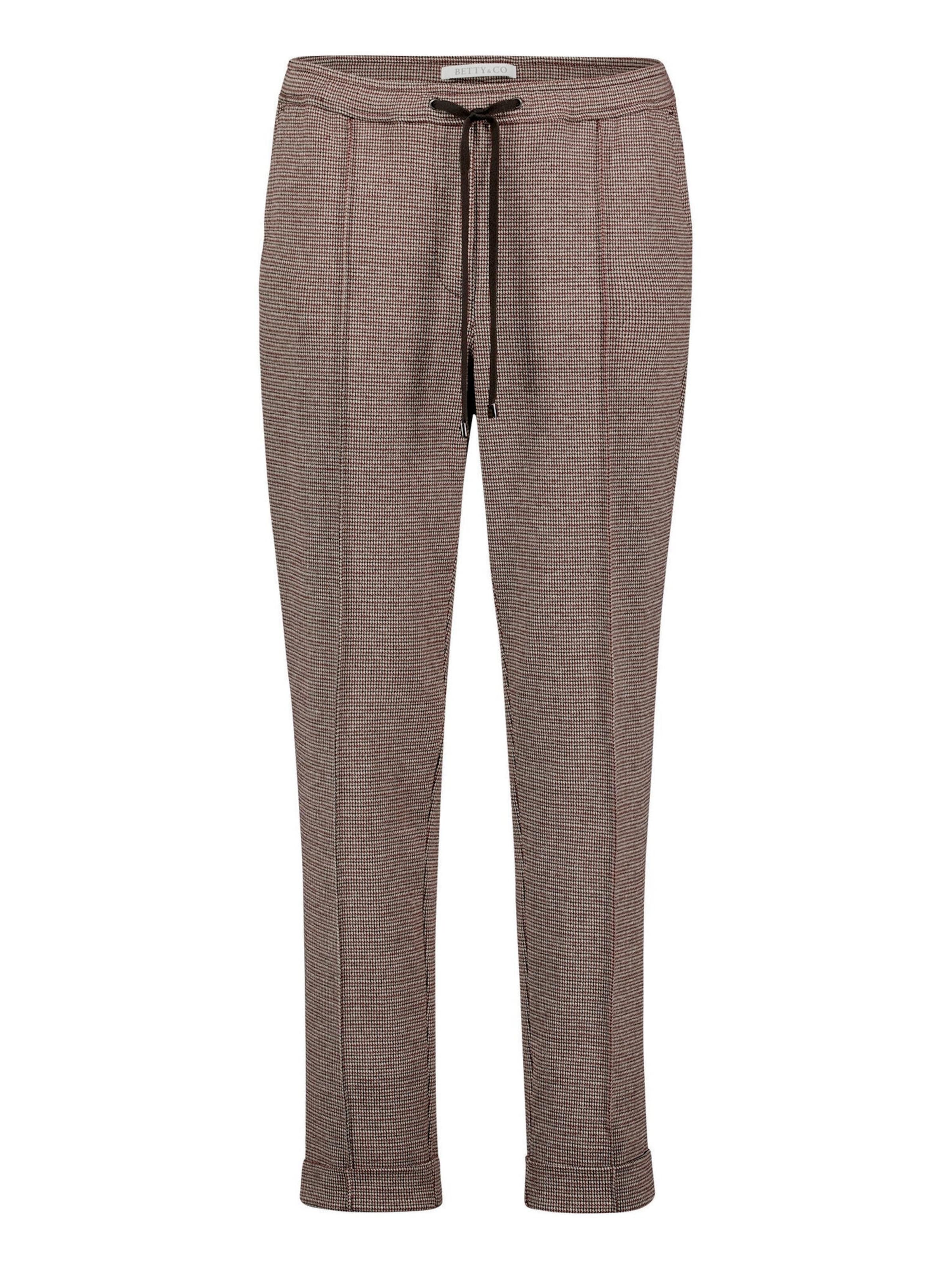 Loosefit Pantalon Betty & Co en gris : devant