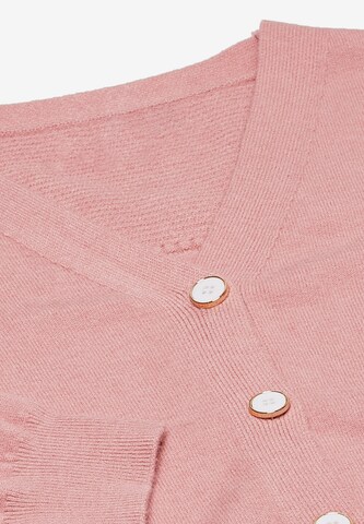 YASANNA Knit Cardigan in Pink