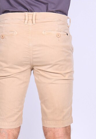 Le Temps Des Cerises Regular Pants in Beige