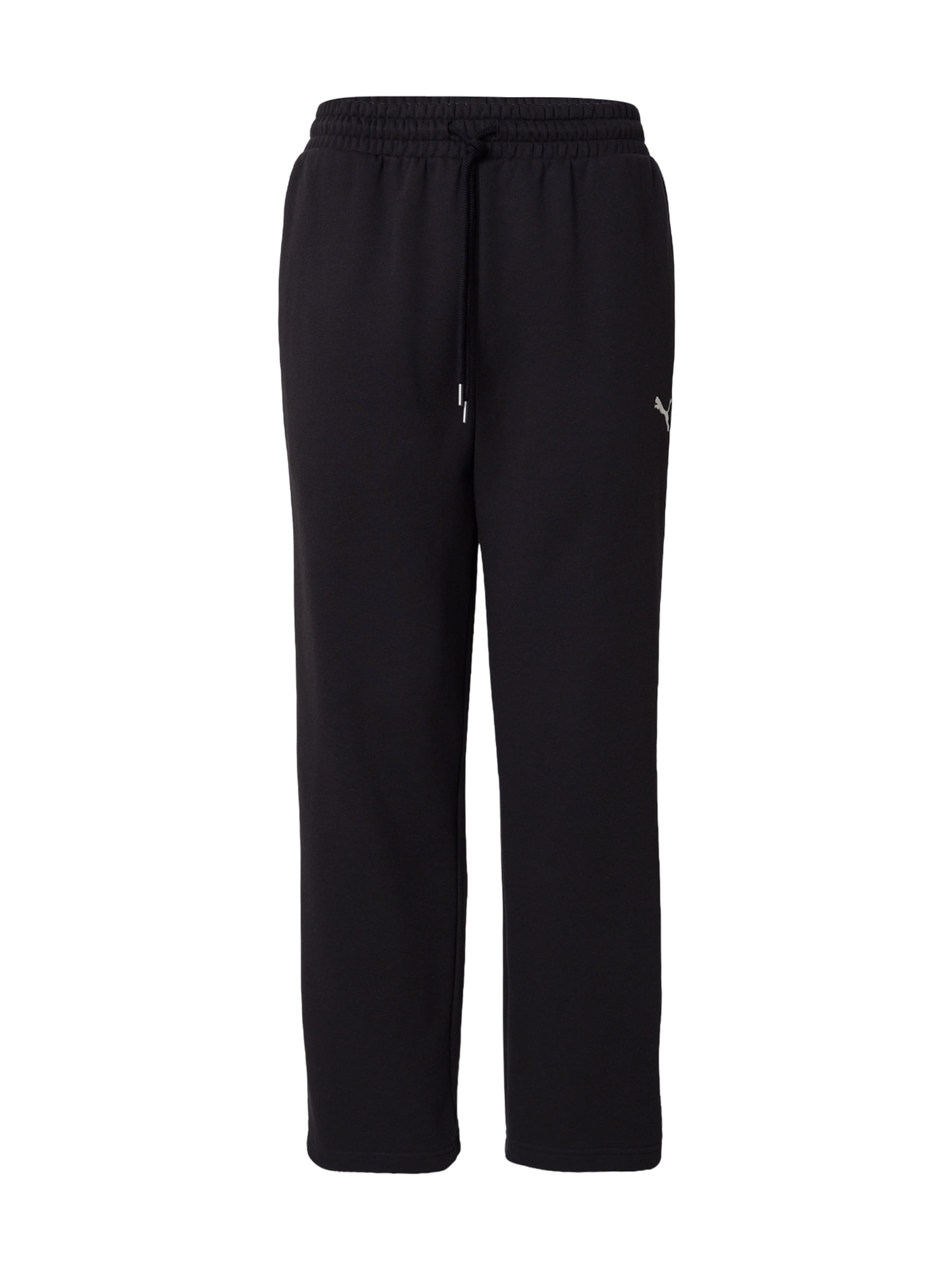 PUMA Loosefit Byxa 'ESS ELEVATED' i svart: framsida