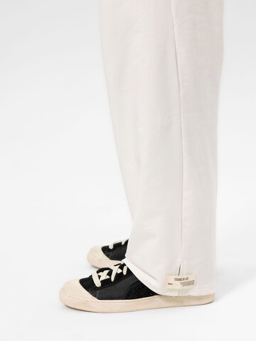 Loosefit Pantalon 'Gazania' VAMOS CLO en blanc
