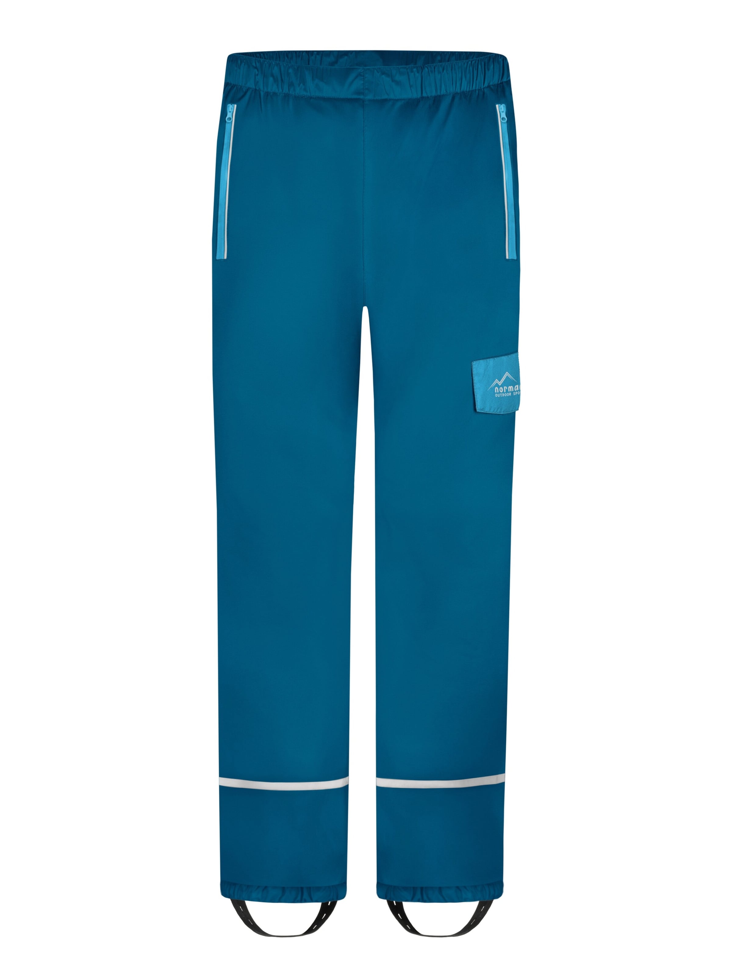 normani Regular Regenhose in Blau: Vorderseite