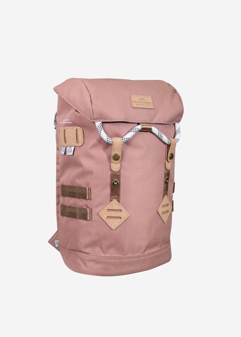 Doughnut Rucksack 'Colorado' in Braun