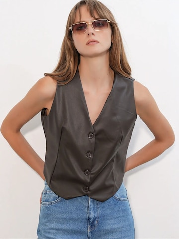 Bigdart Vest 'Westen' in Grey: front