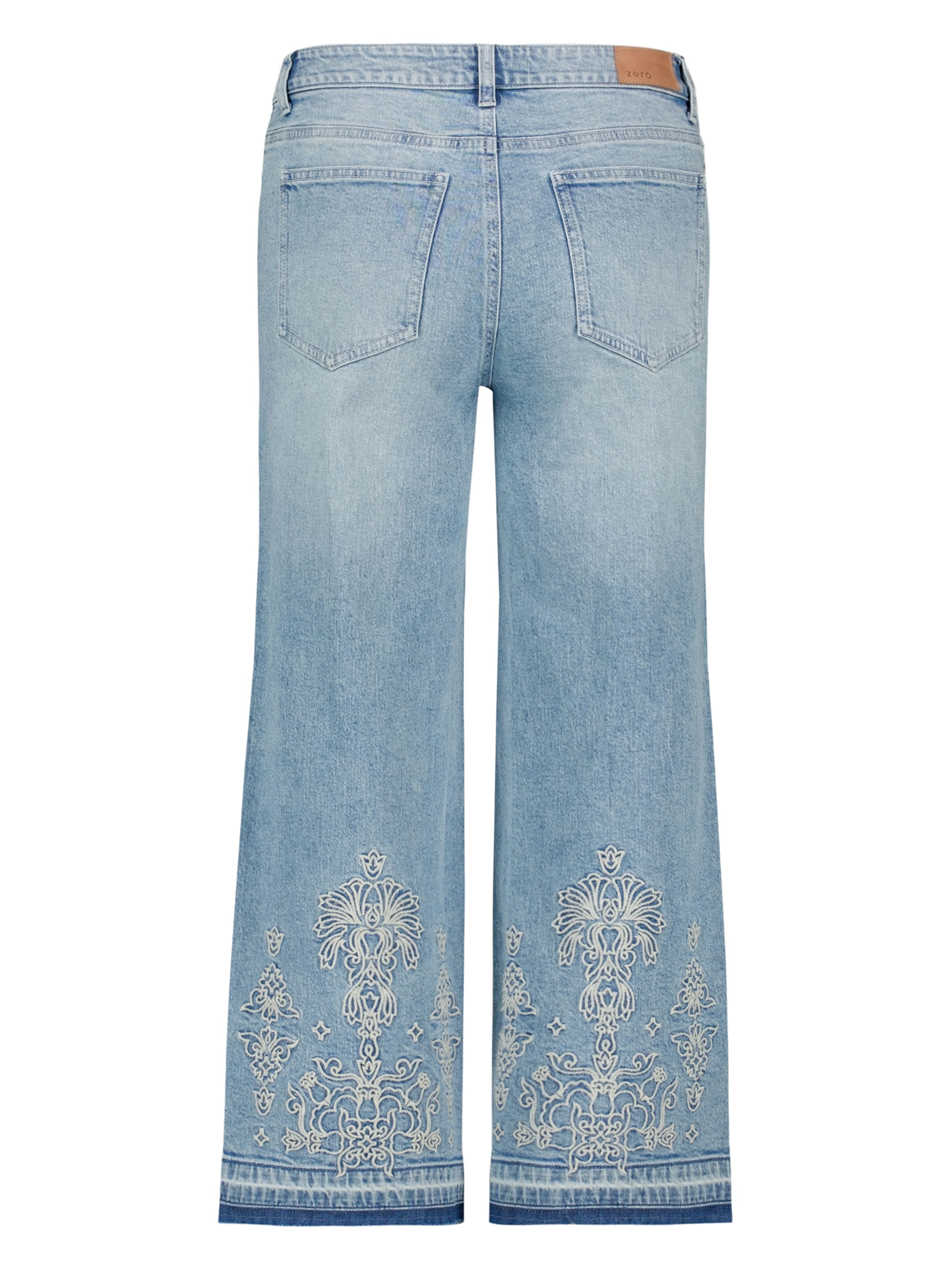 Skinny Jeans di zero in blu