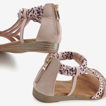 LASCANA Strap Sandals in Pink