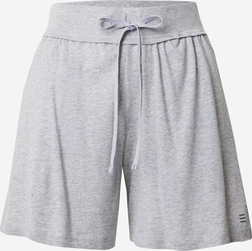 ESPRIT Pajama Pants 'EVELYN' in Grey: front