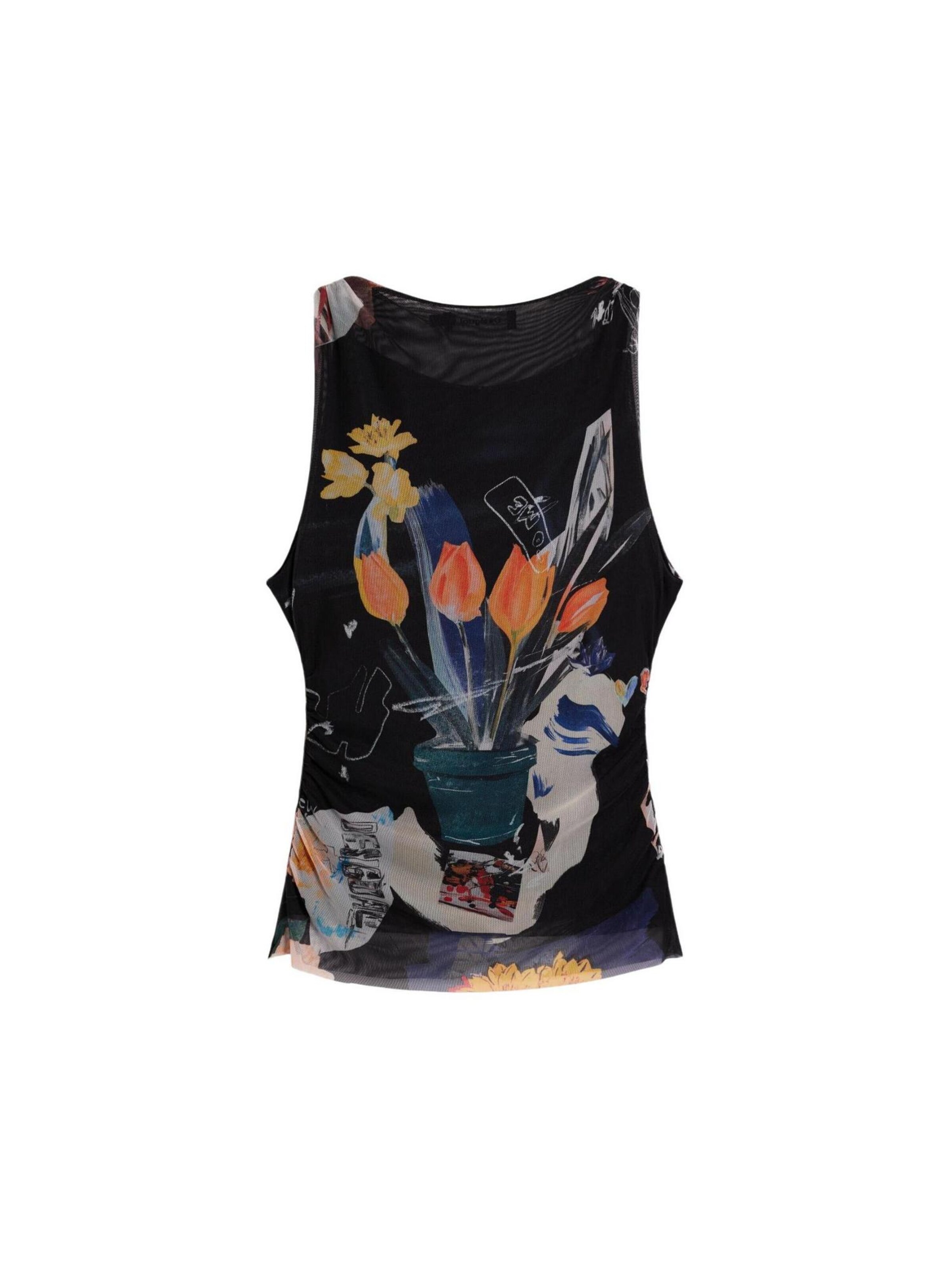 Top 'TS_BRUSELAS 26SWTK14' di Desigual in nero: frontale