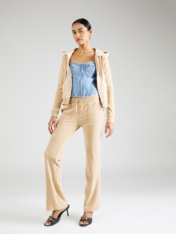 Juicy Couture Regular Broek 'DEL RAY' in Beige