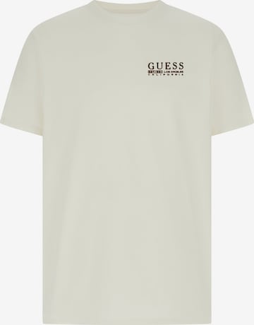 GUESS Shirt 'CALI' in White: front