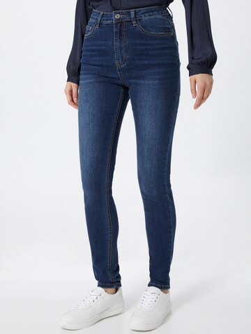 Soft Rebels Skinny Jeans in Blauw: voorkant