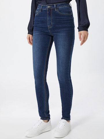 Soft Rebels Skinny Jeans in Blauw: voorkant