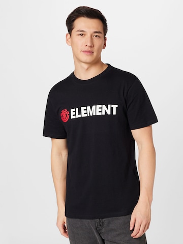 ELEMENT - Camiseta 'BLAZIN' en negro: frente