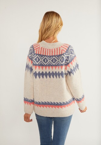 usha BLUE LABEL Pullover 'Lynnea' in Beige