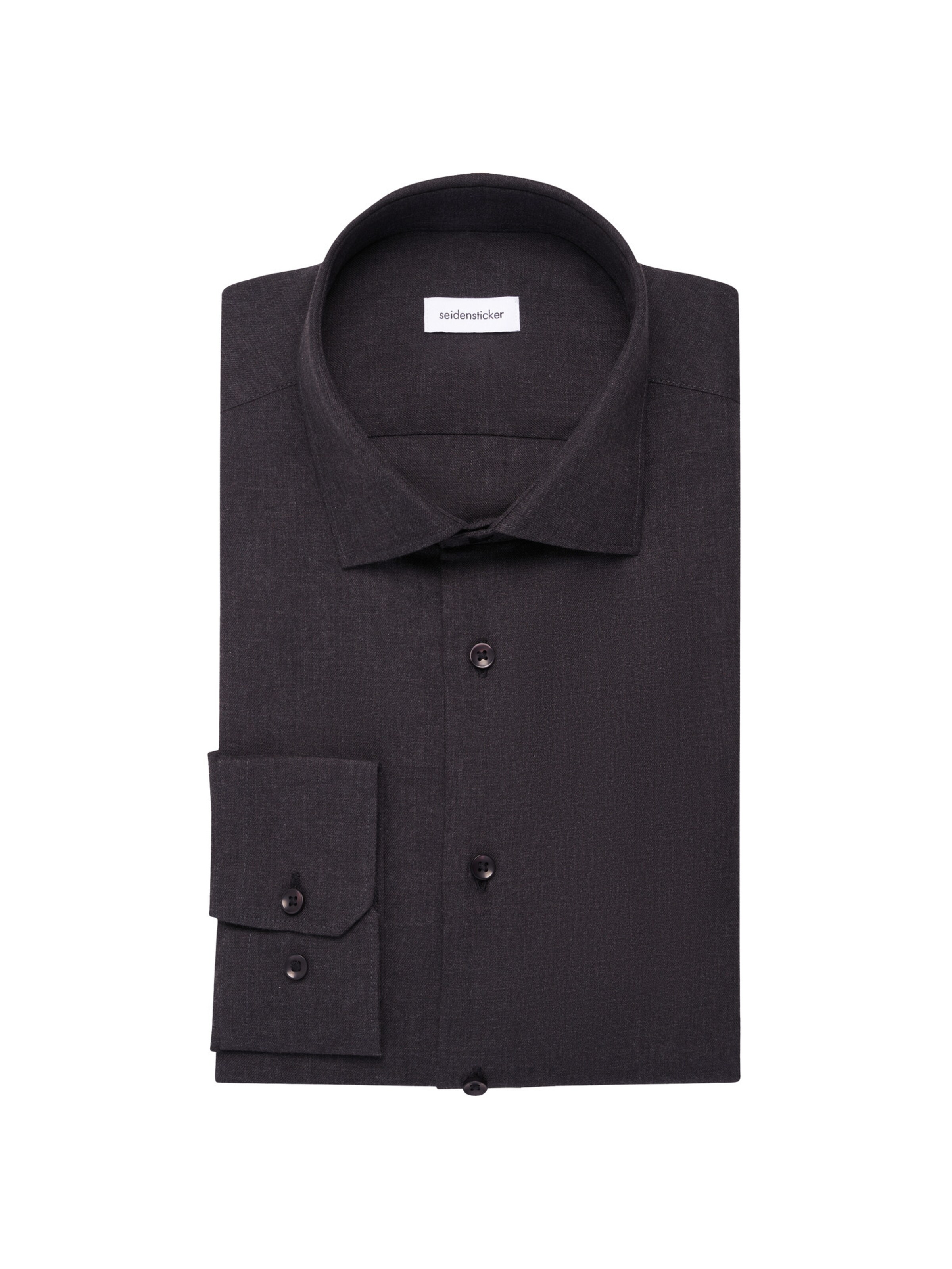 SEIDENSTICKER Slim fit Business shirt 'Schwarze Rose' in Purple