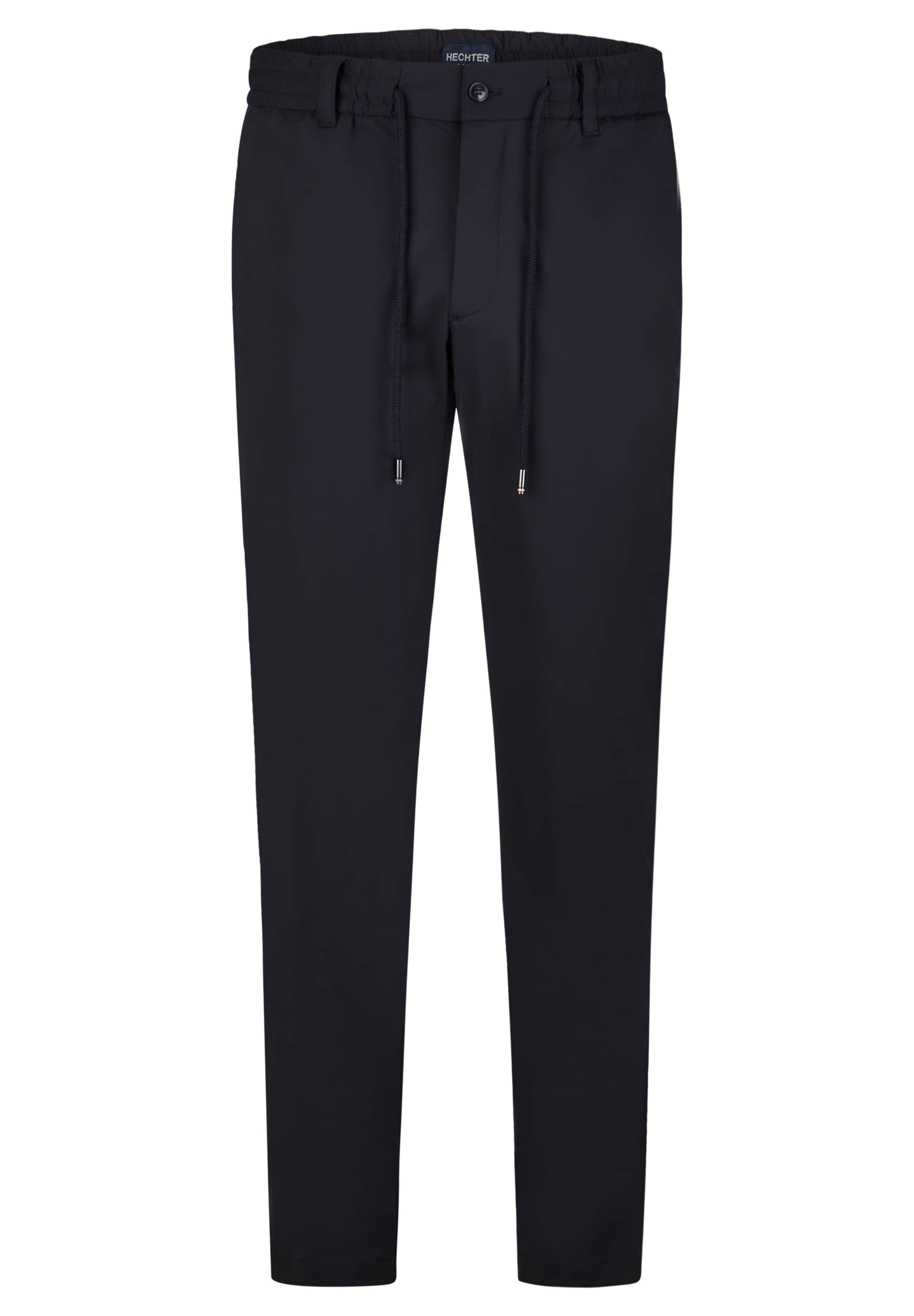 Coupe slim Pantalon chino HECHTER PARIS en bleu : devant