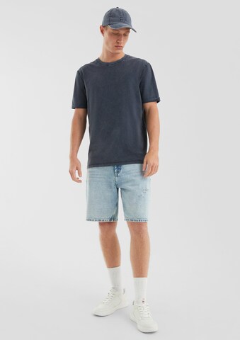 Tricou de la QS pe albastru