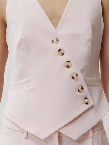 Gilet 'Meja' EDITED en rose