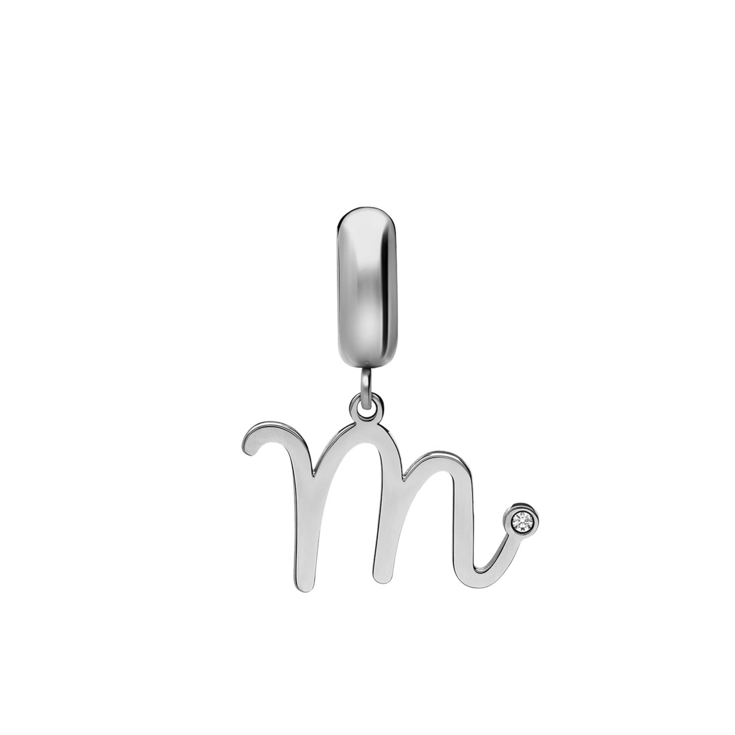 Lucardi Hangers in Zilver: voorkant